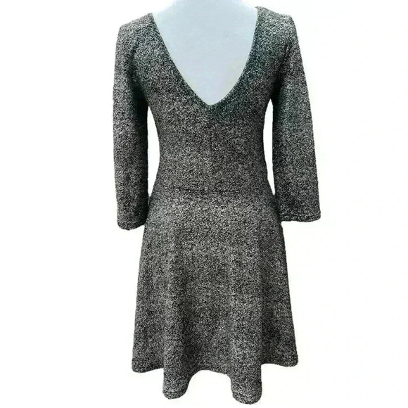 Aeropostale Bethany Mota Gold Foil Skater Dress Size M - Picture 6 of 10